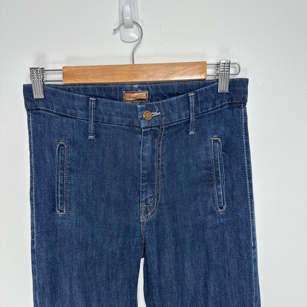 Mother The Drama Flare Jeans in Joyride 27 - Picture 5 of 12